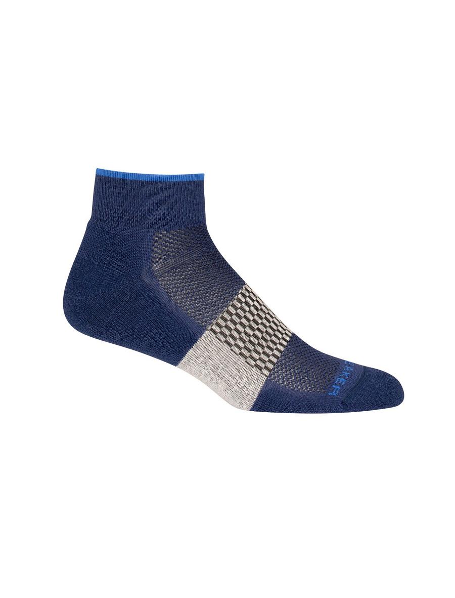 Chaussettes Icebreaker Merino Multisport Light Mini Homme Bleu Royal Bleu Marine | FR 1030MQZA